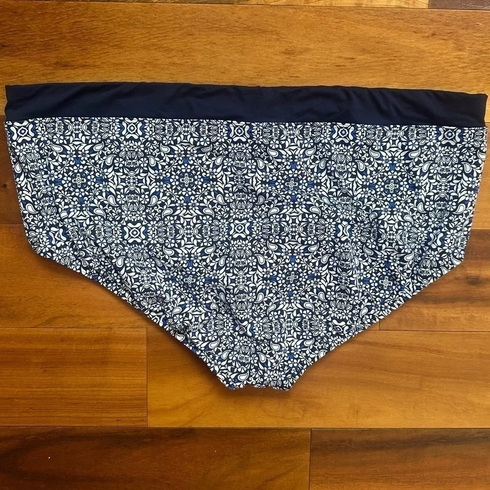 Lands End Floral Bikini Bottoms